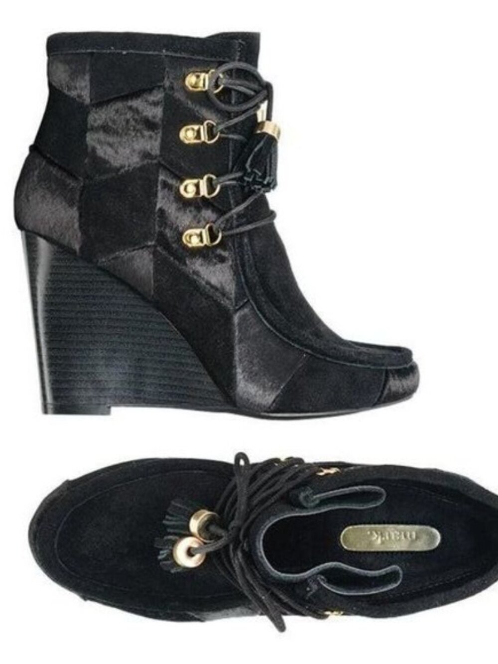 Mark Patch Things Up Booties (Size 7) ULTRA RARE - NEW!!!
